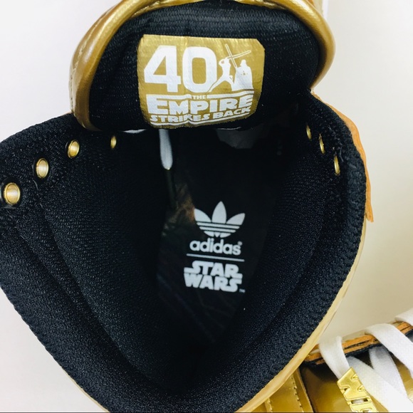 adidas Shoes Adidas Top Ten Hi Star Wars C3po Gold White Mens Sz 5